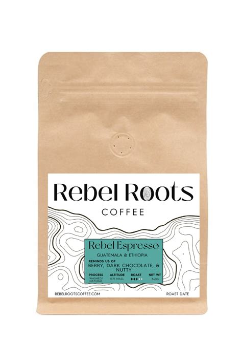 Rebel Espresso - Organic - Rebel Roots Coffee