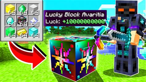 Fiz Lucky Block Avaritia Com O MÁximo De Sorte E Ganhei Os Melhores