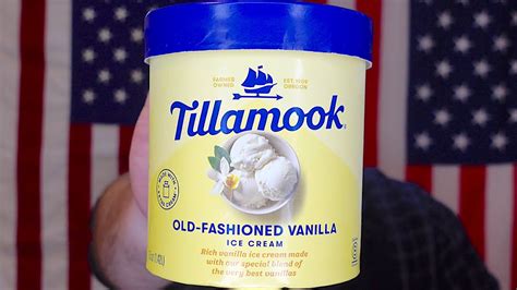 Tillamook Old Fashioned Vanilla Ice Cream Review YouTube