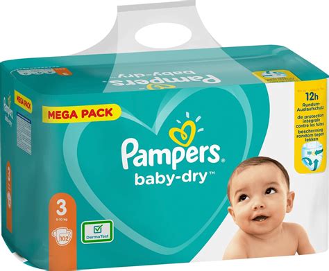 Pampers Baby Dry Maat Megapack Stuks Kg Bol