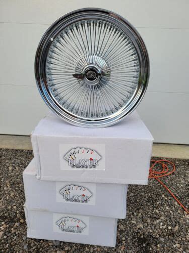 20 Player Wire Wheels Spokes 100 Spoke 2 Bar Knockoff Wheels Rims With Chip Ebay