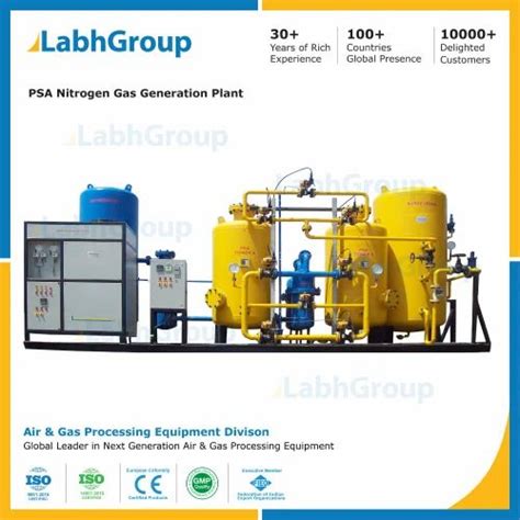 Generator Psa Nitrogen Generation Plant For Metal Industry Automation Grade Automatic At Rs