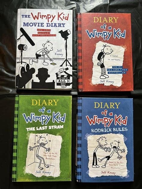 Mavin Diary Of A Wimpy Kid Childrens Book Lot Jeff Kinney Rodrick