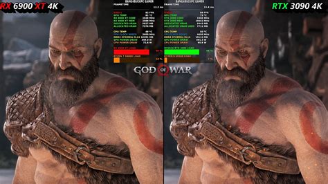 God Of War Ultra Settings Rx 6900 Xt Vs Rtx 3090 4k Benchmarks