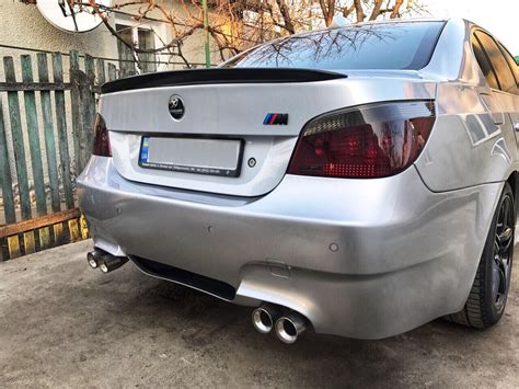 Bmw E60 Spoiler Sedan Rear Spoiler Lip For All Bmw E60 LASSCAR Style EBay