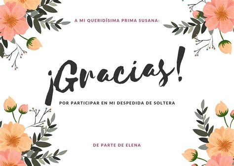 Crea Tarjetas De Agradecimiento Online Gratis Canva