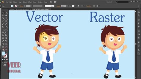 Adobe Illustrator What Is The Difference Between Vector Raster