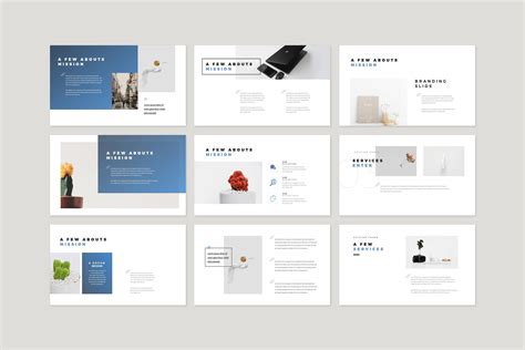 Enter Minimalist Keynote Template - Design Cuts