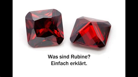 Was Ist Ein Rubin Und Wie Sehen Rubine Aus Verst Ndlich Erkl Rt