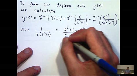 Laplace Transforms Differential Equations A How To Youtube