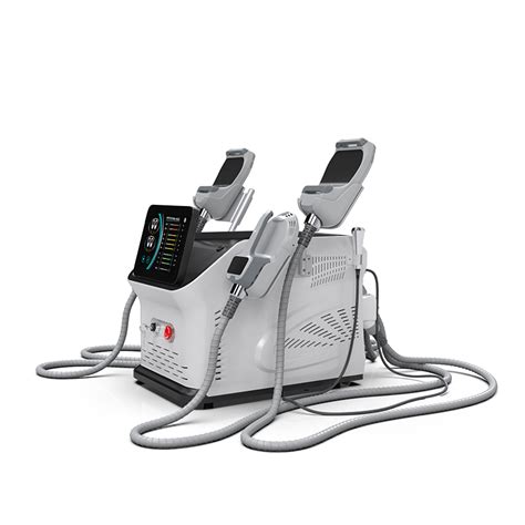 Portable Rf 4 Handles Musculpting Muscle Building Machine Leadbeauty