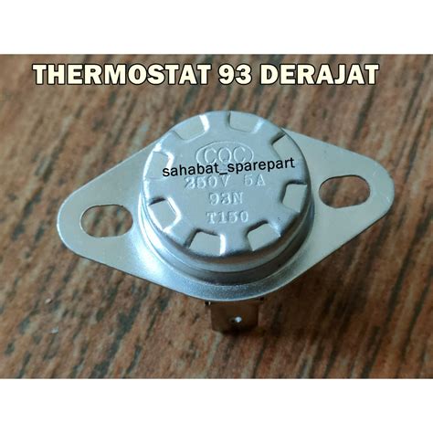 Jual Thermostat Thermofuse Bimetal Jengkol Dispenser Derajat