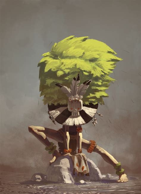 Shaman Shaman Illustration Art
