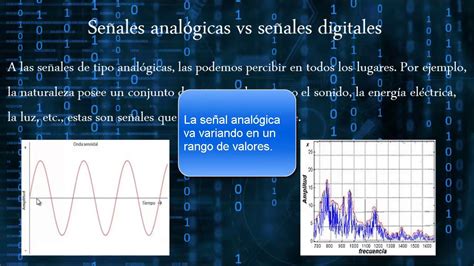 5 Diferencias entre señales analógicas y señales digitales YouTube