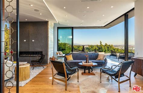 square foot contemporary style hilltop mansion  los angeles