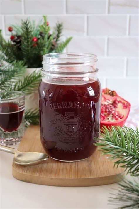 Pomegranate Liqueur Recipe Homemade Heather