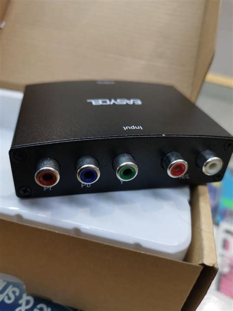 Easycel Component To Hdmi Converter Rca Component Rgb Ypbpr To Hdmi