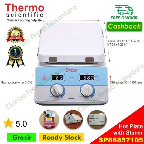 Jual Hot Plate Stirrer Thermo Scientific Cimarec Sp88857105 Magnetic Stirer Di Seller Circlet