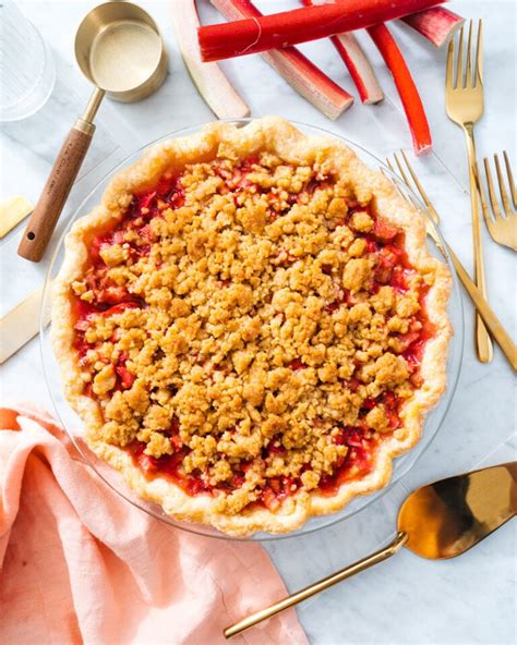 Classic Rhubarb Pie A Couple Cooks