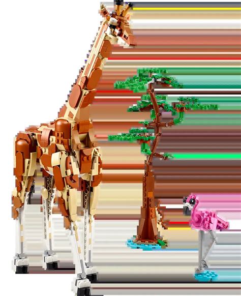 LEGO Creator Wild Safari Animals Building Set 31150