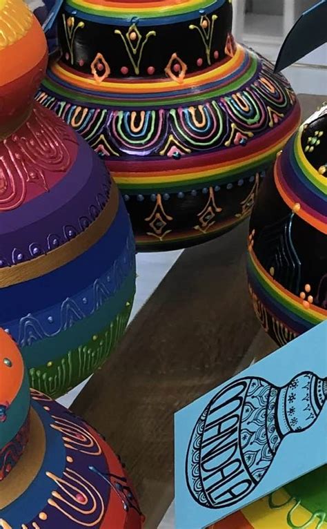 Mandala Money Pots