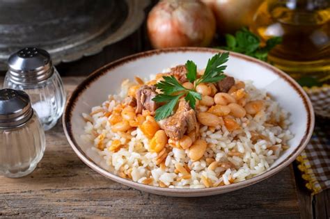 Cocina Tradicional Turca Kuru Fasulye Frijoles Arroz Y Frijoles