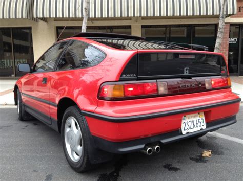 Honda Crx Si Original Paint Southern California All Stock Oem