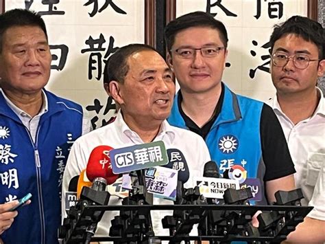 柯p廣告出現選舉公報副手是「她」侯友宜：一笑置之吧！ 政治 中時