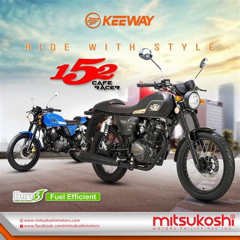 Keeway Cafe Racer 152 Mitsukoshi Motors Philippines Inc