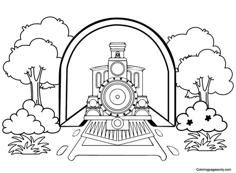 Polar Express Coloring Pages Embark On A Magical Journey And Bring The Holiday Spirit To Life