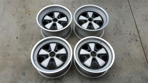 Porsche 911 Turbo Fuchs 16x7 16x9 RSR Finished Wheels Restored