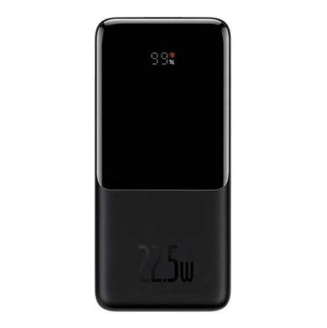 Baseus Elf Digital Display Fast Charge Power Bank Mah W Black