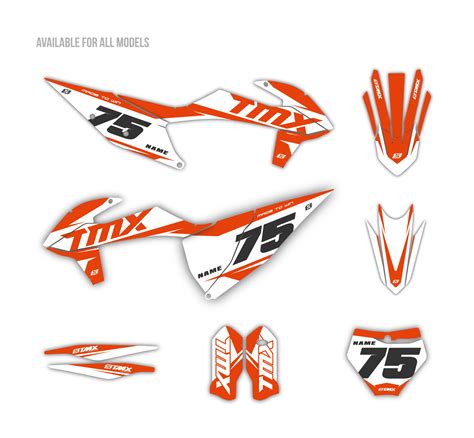 Spear Series Graphics Kit For Ktm • Tmx Graphics