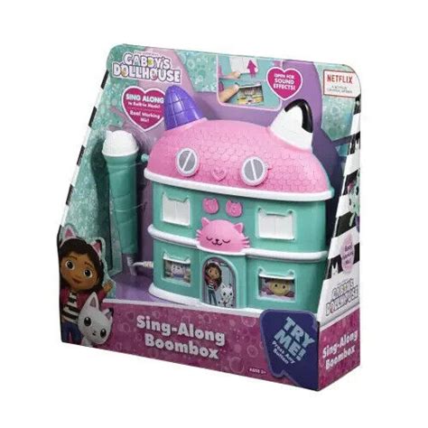 Gabbys Dollhouse Boombox Sing Along To Built In Music From The Show
