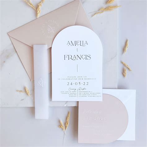 Arch Invitation Template