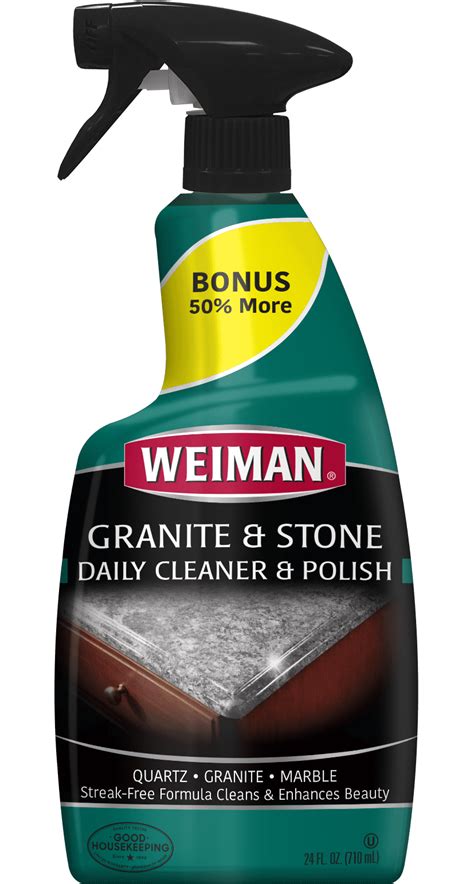 Weiman Granite And Stone Daily Cleaner And Polish 24 Fl Oz