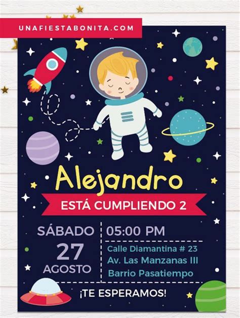 Invitacion De Cumpleaños Para Niño FormatoAPA Reglas y Normas APA