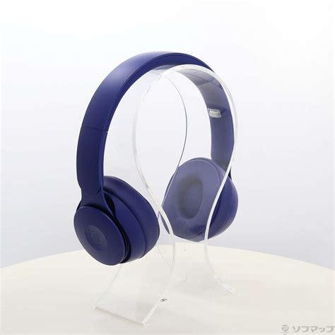 中古Beats Solo Pro More Matte Collection MRJA2FEA ダークブルー