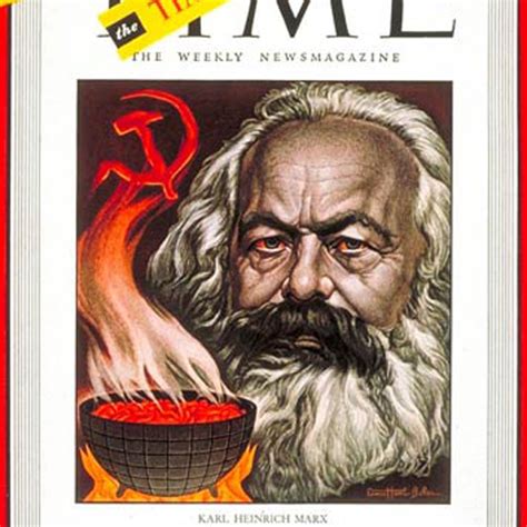 Karl Marx Time Magazine 1948 02 By Ernest Hamlin Baker Crop Mad Men