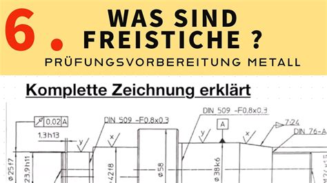 Freistiche Erkl Rt In Der Zeichnung Technisches Zeichnen Einfach