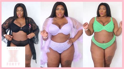 Savage X Fenty Plus Size Uk Lingerie Series Ep Youtube