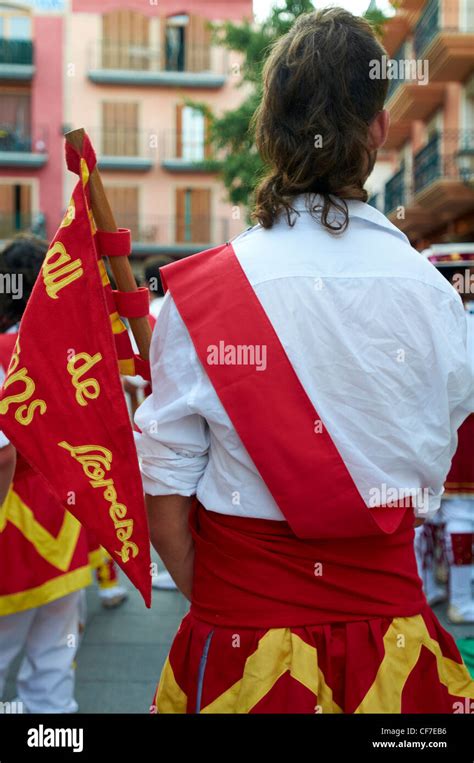 -Traditional "Catalonian" Dancers- Ancient Traditions Stock Photo - Alamy