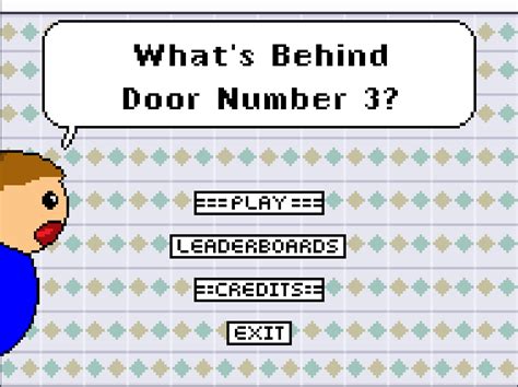 What's Behind Door Number 3? v0.1 - First Game Jam - What's Behind Door ...