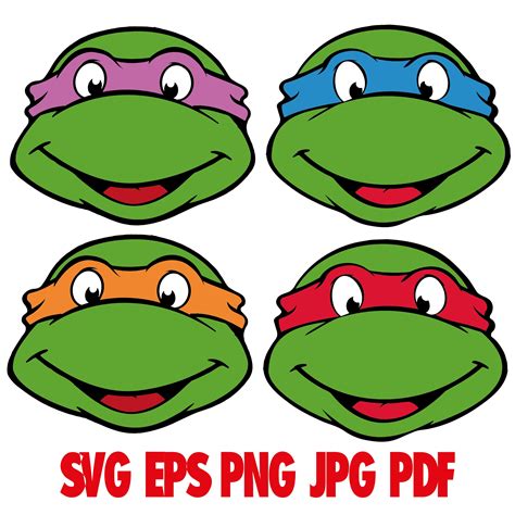 Teenage Mutant Ninja Turtles Svg Ninja Turtle Svg Cartoon Svg The