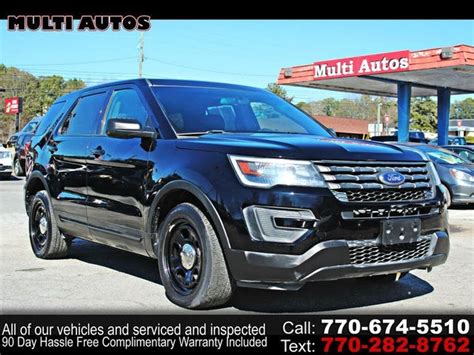 Used 2016 Ford Explorer Police Interceptor Awd For Sale With Photos Cargurus