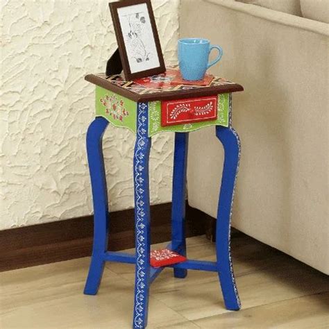 Hand Painted Table in Jodhpur हड पटड टबल जधपर Rajasthan