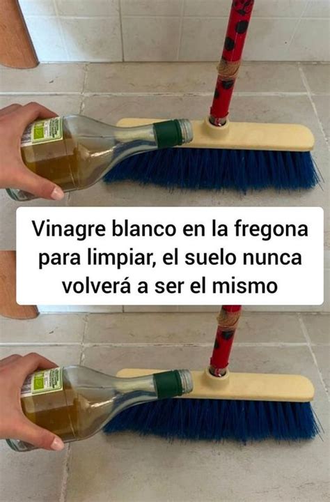 VINAGRE BLANCO EN LA FREGONA PARA LIMPIAR EL SUELO NUNCA VOLVERÁ A SER