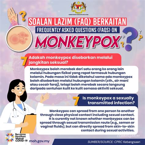 KKMalaysia On Twitter Adakah Cacar Monyet Monkeypox Disebarkan