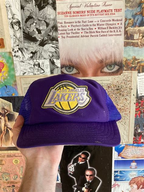 Vintage Los Angeles Lakers Hat - Gem