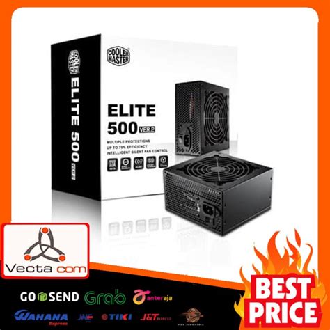 Jual PSU Cooler Master 500 Watt White 80 Elite V4 500 Watt White